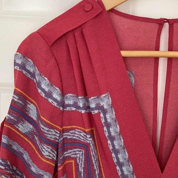 BCBGMAXAZRIA Pink Romper, size XS - Picture 8 of 13